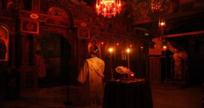 &Alpha;&gamma;&rho;&upsilon;&pi;&nu;ί&alpha; &pi;&rho;&omicron;&sigmaf; &tau;&iota;&mu;ή&nu; &tau;&omicron;&upsilon; &Alpha;&gamma;. &Gamma;&rho;&eta;&gamma;&omicron;&rho;ί&omicron;&upsilon; &tau;&omicron;&upsilon; &Pi;&alpha;&lambda;&alpha;&mu;ά &alpha;&pi;ό&psi;&epsilon; &sigma;&tau;&omicron;&nu; &Iota;.&Nu;. &Alpha;&gamma;ί&alpha;&sigmaf; &Tau;&rho;&iota;ά&delta;&alpha;&sigmaf;