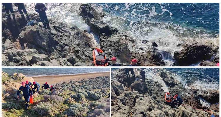 Λήμνος: Επιχείρηση Πυροσβεστικής για τη διάσωση τραυματία (photos)