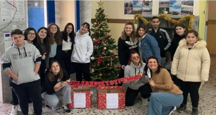 Μαθήματα… ανθρωπιάς και αλληλεγγύης από τους  μαθητές του ΕΠΑΛ Μύρινας!