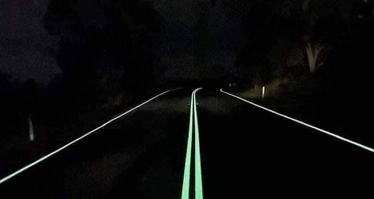 Στην Αυστραλία οι δρόμοι… φωσφορίζουν