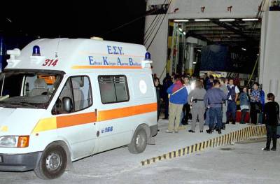 &Tau;&rho;&alpha;&upsilon;&mu;&alpha;&tau;&iota;&sigma;&mu;ό&sigmaf; &epsilon;&pi;&iota;&beta;ά&tau;&eta; &tau;&omicron;&upsilon; &pi;&lambda;&omicron;ί&omicron;&upsilon; &laquo;&Mu;&upsilon;&tau;&iota;&lambda;ή&nu;&eta;&raquo;