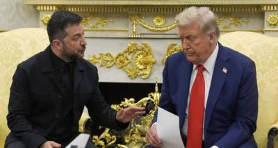 &Epsilon;&pi;&iota;&kappa;ί&nu;&delta;&upsilon;&nu;&eta; &sigma;&tau;&rho;&omicron;&phi;ή &alpha;&pi;ό &tau;&omicron;&nu; &Tau;&rho;&alpha;&mu;&pi;: &laquo;&Eta; &Omicron;&upsilon;&kappa;&rho;&alpha;&nu;ί&alpha; &pi;&rho;έ&pi;&epsilon;&iota; &nu;&alpha; &epsilon;&pi;&iota;&tau;&epsilon;&theta;&epsilon;ί &sigma;&tau;&eta; &Rho;&omega;&sigma;ί&alpha;&raquo; | &Omicron;&iota; &sigma;&kappa;&lambda;&eta;&rho;&omicron;ί ό&rho;&omicron;&iota; &pi;&omicron;&upsilon; &beta;ά&zeta;&epsilon;&iota; &omicron; &Pi;&omicron;ύ&tau;&iota;&nu;