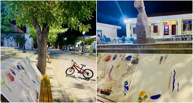 Καλοκαιρινές δημιουργίες και χαμόγελα στον Αη-Στράτη με την Έλλη Πόλα