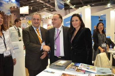 &Eta; &Pi;&epsilon;&rho;&iota;&phi;έ&rho;&epsilon;&iota;&alpha; &Beta;&omicron;&rho;&epsilon;ί&omicron;&upsilon; &Alpha;&iota;&gamma;&alpha;ί&omicron;&upsilon; &sigma;&tau;&eta; &delta;&iota;&epsilon;&theta;&nu;ή &tau;&omicron;&upsilon;&rho;&iota;&sigma;&tau;&iota;&kappa;ή έ&kappa;&theta;&epsilon;&sigma;&eta; &tau;&omicron;&upsilon; &Lambda;&omicron;&nu;&delta;ί&nu;&omicron;&upsilon; &laquo;World Travel&raquo; (photo)