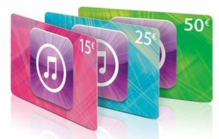 Ήρθαν οι προπληρωμένες κάρτες για το i Tunes Store και το App Store