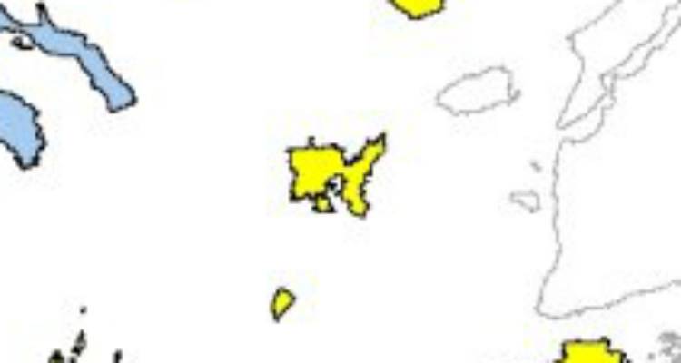 Υψηλός κίνδυνος πυρκαγιάς και σήμερα στη Λήμνο