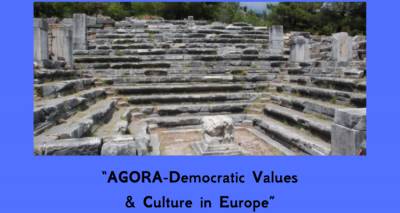 &Delta;&eta;&lambda;ώ&sigma;&epsilon;&iota;&sigmaf; &sigma;&upsilon;&mu;&mu;&epsilon;&tau;&omicron;&chi;ή&sigmaf; &sigma;&tau;&omicron; &Epsilon;&upsilon;&rho;&omega;&pi;&alpha;ϊ&kappa;ό Έ&rho;&gamma;&omicron; &ldquo;AGORA-Democratic Values &amp; Culture in Europe&rdquo; &sigma;&tau;&eta;&nu; &Kappa;ύ&pi;&rho;&omicron;