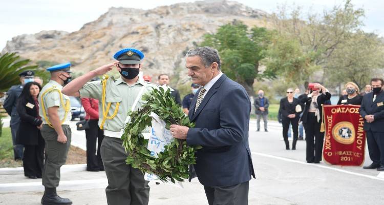 Χ. Αθανασίου: Μήνυμα για την απελευθέρωση της Λήμνου