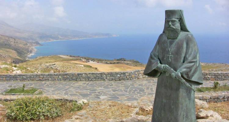 &Tau;&omicron; ά&gamma;&alpha;&lambda;&mu;&alpha; &tau;&omicron;&upsilon; &eta;&gamma;&omicron;ύ&mu;&epsilon;&nu;&omicron;&upsilon; έ&xi;&omega; &alpha;&pi;ό &tau;&eta; &Mu;&omicron;&nu;ή &Pi;&rho;έ&beta;&epsilon;&lambda;&eta;&sigmaf;
