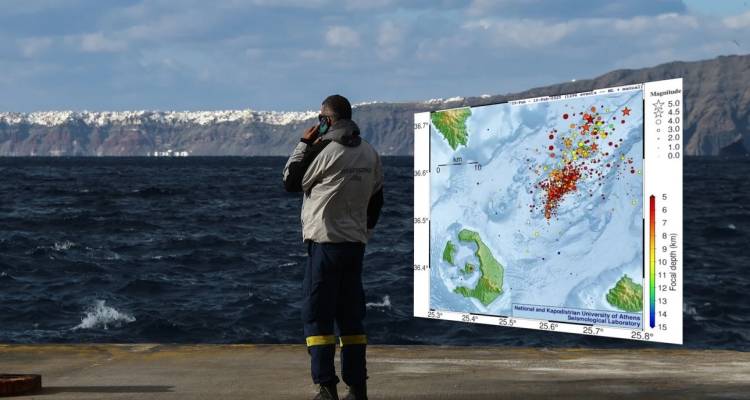 &Epsilon;&Kappa;&Pi;&Alpha;: 109 &sigma;&epsilon;&iota;&sigma;&mu;&omicron;ί &sigma;&tau;&eta; &Sigma;&alpha;&nu;&tau;&omicron;&rho;ί&nu;&eta; &mu;ό&nu;&omicron; &tau;&eta; &Delta;&epsilon;&upsilon;&tau;έ&rho;&alpha; -&Omicron;&iota; 13 &pi;ά&nu;&omega; &alpha;&pi;ό 4 &Rho;ί&chi;&tau;&epsilon;&rho;
