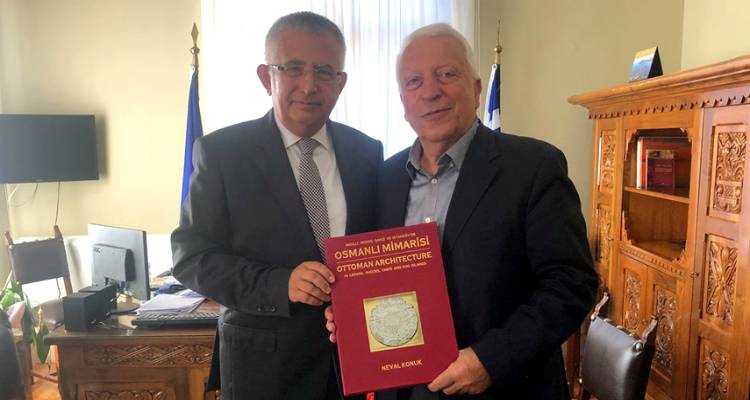 Συναντήσεις Μουτζούρη με τον Γενικό Πρόξενο της Τουρκίας και τον Ακόλουθο Πολιτισμού στην Πρεσβεία της Γαλλίας