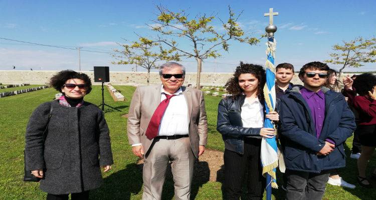 Το Γενικό Λύκειο Μούδρου τίμησε την επέτειο της μάχης της Καλλίπολης