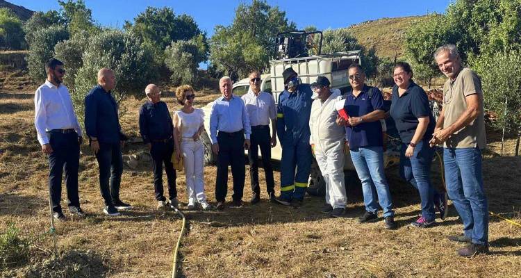 Ενημέρωση Περιφερειάρχη Βορείου Αιγαίου στη Λήμνο για την δακοκτονία