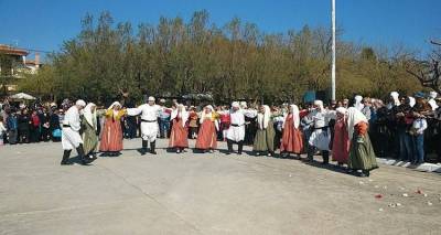 Μουσικοχορευτική παράσταση αφιερωμένη στην Άνοιξη από το Λύκειο Ελληνίδων Λήμνου