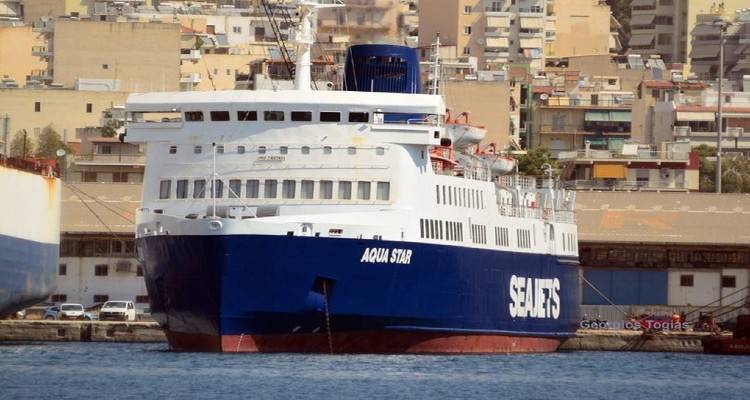 Ξανά προς τη Λήμνο τραβά το Aqua Star | Αποκαταστάθηκε η βλάβη