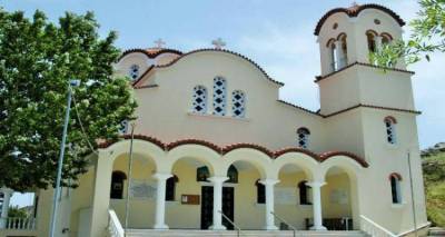 &Lambda;ή&mu;&nu;&omicron;&sigmaf;: &Omicron; Ά&gamma;&iota;&omicron;&sigmaf; &Delta;&eta;&mu;ή&tau;&rho;&iota;&omicron;&sigmaf; &tau;&iota;&mu;ά &tau;&omicron;&nu; &pi;&omicron;&lambda;&iota;&omicron;ύ&chi;&omicron; &tau;&omicron;&upsilon;