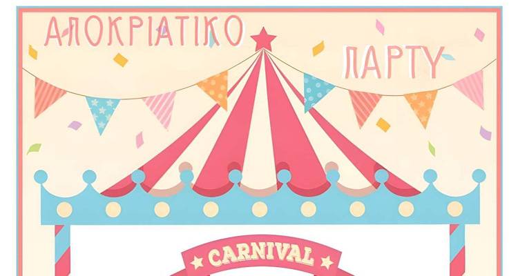 Κυριακή 19/2, έρχεται το αποκριάτικο πάρτυ του 1ου Νηπιαγωγείου Μύρινας.   