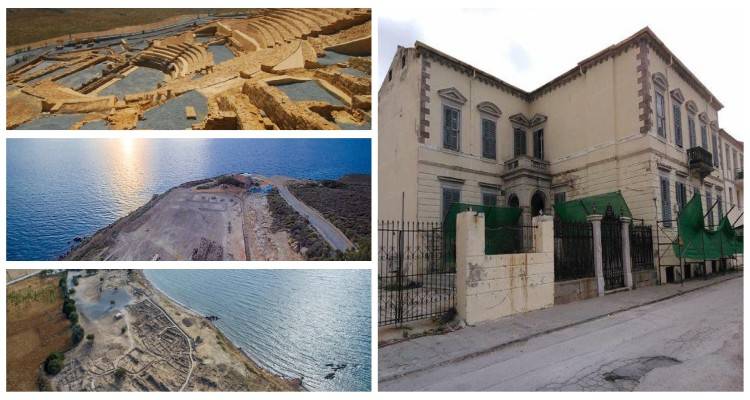 Συνάντηση Αθανασίου – Μενδώνη | 20 εκ € για τους αρχαιολογικούς χώρους Λήμνου-Λέσβου- Αγ, Ευστρατίου