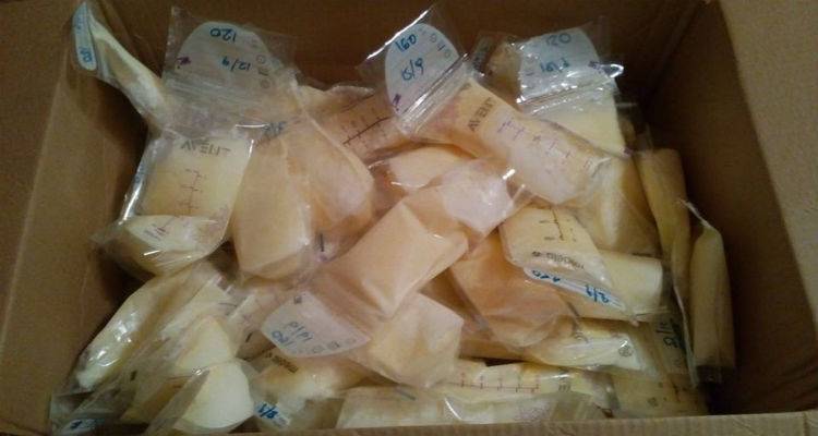 Προς αποστολή το πρώτο κιβώτιο μητρικού γάλατος από μαμάδες της Λήμνου