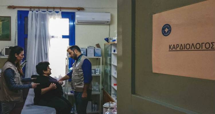 Οι Γιατροί του Κόσμου στον Αη Στράτη