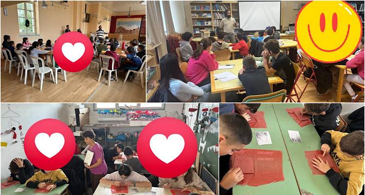 Ο Ντικ, ο σκύλος-σύμβολο του Μούδρου ζωντανεύει ξανά μέσα από τα μάτια των μαθητών