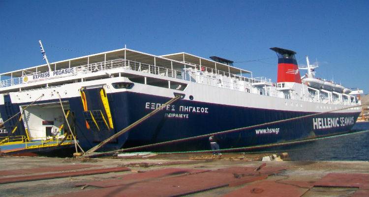 Δεν προσέγγισε τον Άγιο Ευστράτιο το πλοίο «Πήγασος»