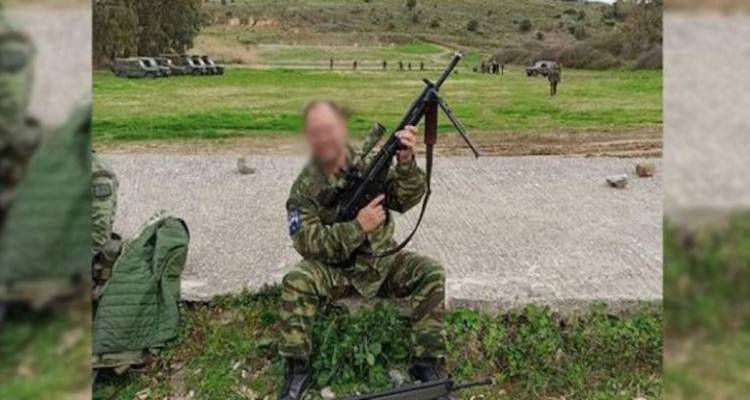 Μυτιλήνη: Απολύθηκε ο εθνοφύλακας που απειλούσε να πυροβολήσει πρόσφυγες στον Καρά Τεπέ