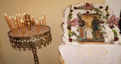 &Eta; &Lambda;ή&mu;&nu;&omicron;&sigmaf; &tau;&iota;&mu;ά &tau;&omicron;&upsilon;&sigmaf; &Alpha;&gamma;ί&omicron;&upsilon;&sigmaf; &Rho;&alpha;&phi;&alpha;ή&lambda; &Nu;&iota;&kappa;&omicron;&lambda;ά&omicron;&upsilon; &kappa;&alpha;&iota; &Epsilon;&iota;&rho;ή&nu;&eta;&sigmaf;