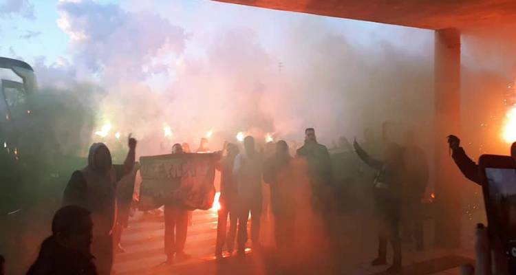 Λήμνος: Αποθεωτική η υποδοχή του Παναθηναϊκού! (photos &amp; video)