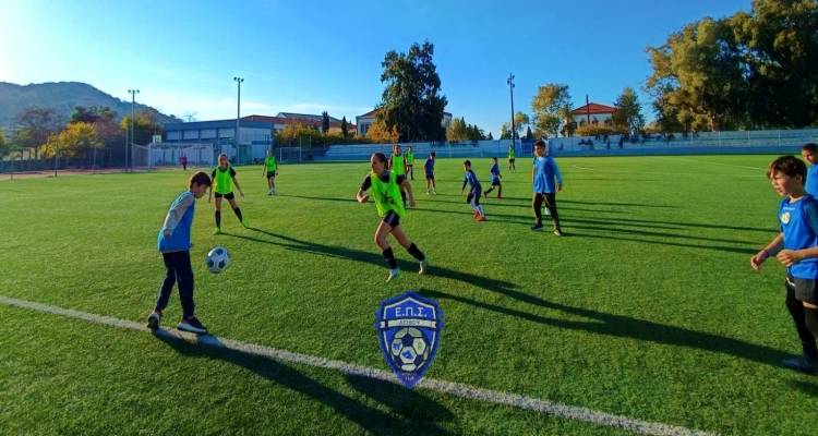 Με επιτυχία ολοκληρώθηκε η προπόνηση της Μικτής Γυναικών Κ15 στη Μύρινα