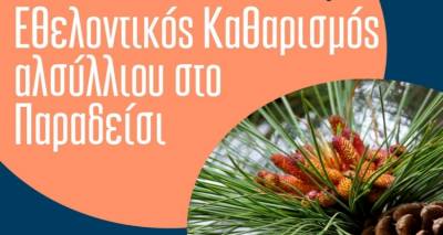 Λήμνος: Εθελοντικός καθαρισμός του αλσυλλίου στο Παραδείσι