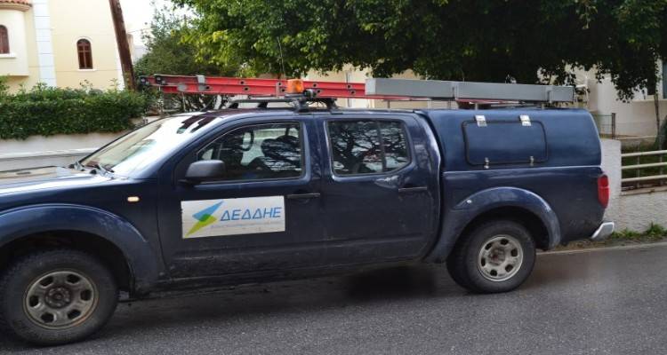 Τρίωρη διακοπή ρεύματος σε Σαρδές και Κατάλακκο