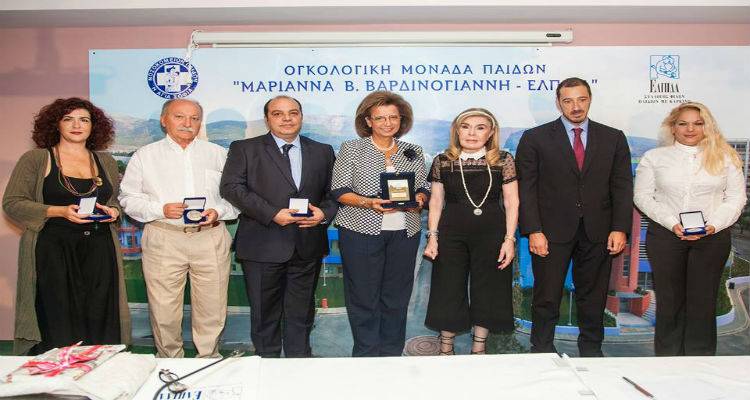 &Eta; &Omicron;&gamma;&kappa;&omicron;&lambda;&omicron;&gamma;&iota;&kappa;ή &Mu;&omicron;&nu;ά&delta;&alpha; &Pi;&alpha;ί&delta;&omega;&nu; &laquo;&Mu;&alpha;&rho;&iota;ά&nu;&nu;&alpha; &Beta;. &Beta;&alpha;&rho;&delta;&iota;&nu;&omicron;&gamma;&iota;ά&nu;&nu;&eta;-&Epsilon;&lambda;&pi;ί&delta;&alpha;&raquo; &beta;&rho;ά&beta;&epsilon;&upsilon;&sigma;&epsilon; &tau;&eta;&nu; &Epsilon;&lambda;&lambda;&eta;&nu;&iota;&kappa;ή &Epsilon;&tau;&alpha;&iota;&rho;&epsilon;ί&alpha; &Mu;&alpha;&sigma;&tau;&omicron;&lambda;&omicron;&gamma;ί&alpha;&sigmaf;