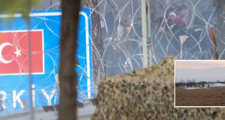 Εβρος: Τούρκοι ρίχνουν χημικά στις ελληνικές δυνάμεις με καθοδήγηση από drones | Για να περάσουν οι μετανάστες