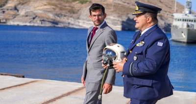 Σε κλίμα συγκίνησης και εθνικής υπερηφάνειας τίμησαν τον Ήρωα Υποσμηναγό Νικόλαο Σιαλμά στον Άγιο Ευστράτιο