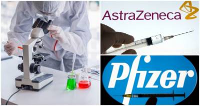 &Tau;&omicron; &laquo;&kappa;&rho;&alpha;&sigmaf; &tau;&epsilon;&sigma;&tau;&raquo; &tau;&omega;&nu; &kappa;&omicron;&rho;&upsilon;&phi;&alpha;ί&omega;&nu; &epsilon;&mu;&beta;&omicron;&lambda;ί&omega;&nu;: Pfizer&ndash;BioNTech &kappa;&alpha;&iota; &Omicron;&xi;&phi;ό&rho;&delta;&eta;-AstraZeneca | &Omicron;&iota; 9 &delta;&iota;&alpha;&phi;&omicron;&rho;έ&sigmaf;