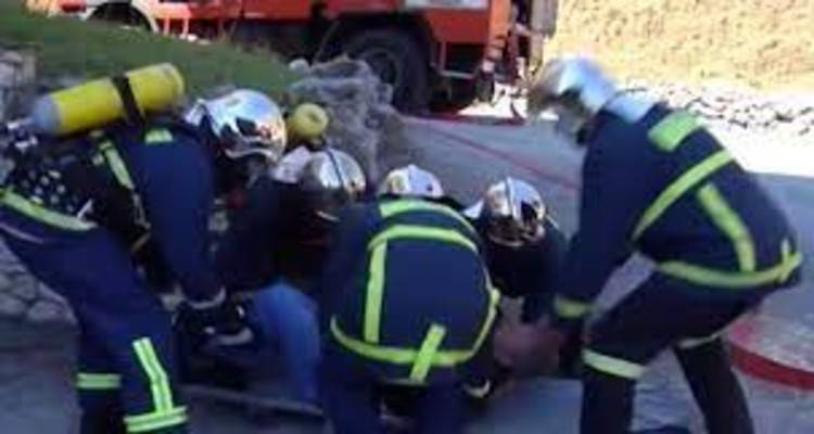 Λήμνος: Άσκηση της Πυροσβεστικής σε συνεργασία με τη ΔΕΗ