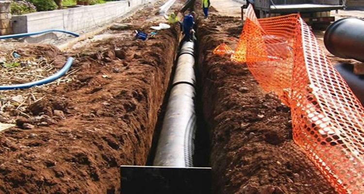 Σύνδεση νέων τμημάτων στο δίκτυο αποχέτευσης της Μύρινας