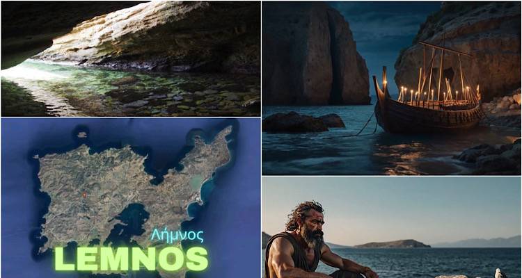 Η περιπέτεια του Φιλοκτήτη στη Λήμνο σε ένα βίντεο