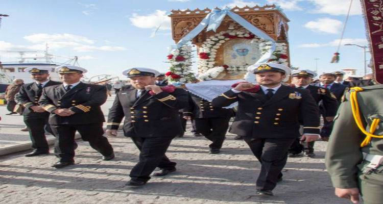 Μύρινα: Πραγματοποιήθηκε η Λιτάνευση της εικόνας του Αγίου Νικολάου