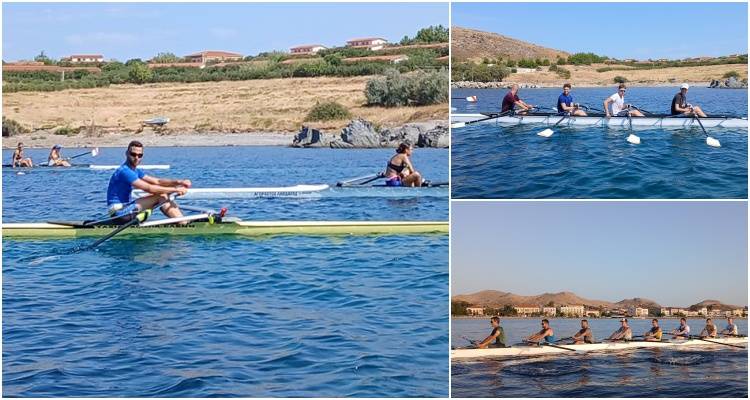 Ξανά στα κουπιά του ΝΟΛ παλαίμαχοι αθλητές και οι Ολυμπιονίκες Παναγιώτης Μαγδανής και Σπύρος Γιάνναρος