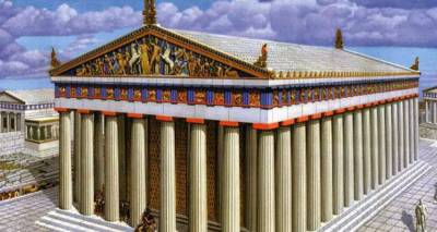 Διθύραμβοι BBC για την αρχαία ελληνική τέχνη: Οταν ο Παρθενώνας είχε εκθαμβωτικά χρώματα
