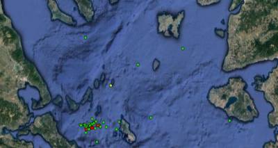 Έντονη σεισμική ακολουθία στο Αιγαίο | Σεισμός 3R Νοτιοανατολικά της Λήμνου