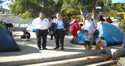 &Sigma;&tau;&eta; &Lambda;έ&sigma;&beta;&omicron; &epsilon;&chi;&theta;έ&sigmaf; &omicron; &Pi;&alpha;&nu;&alpha;&gamma;&iota;ώ&tau;&eta;&sigmaf; &Lambda;&alpha;&phi;&alpha;&zeta;ά&nu;&eta;&sigmaf; (photo)