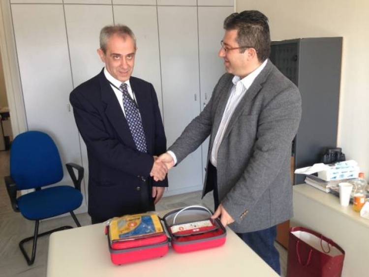 Δωρεά από τη Sky Express στον αερολιμένα Λήμνου (photos)