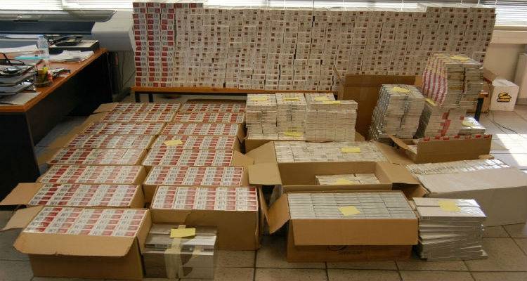 Εντοπισμός και κατάσχεση 90.000.000 λαθραίων τσιγάρων | Συλλήψεις μελών διακίνησής τους (photos)