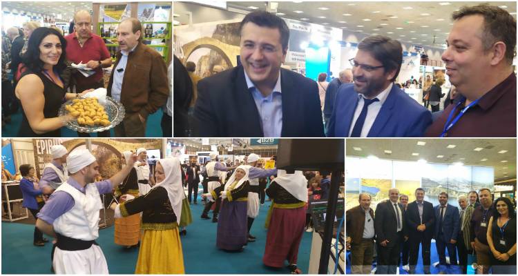 Ξεσήκωσαν οι ήχοι της Λήμνου στη Philoxenia | Ο Απ. Τζιτζικώστας στο περίπτερο του νησιού (photos)