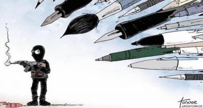 Καλάσνικοφ απέναντι σε πενάκια