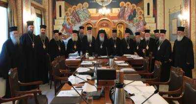 &Sigma;&upsilon;&nu;&epsilon;&delta;&rho;&iota;ά&zeta;&epsilon;&iota; &eta; &Iota;&epsilon;&rho;ά &Sigma;ύ&nu;&omicron;&delta;&omicron;&sigmaf; | &Tau;&iota; &zeta;&eta;&tau;&omicron;ύ&nu; &omicron;&iota; &Iota;&epsilon;&rho;ά&rho;&chi;&epsilon;&sigmaf; &gamma;&iota;&alpha; &tau;&iota;&sigmaf; &lambda;&epsilon;&iota;&tau;&omicron;&upsilon;&rho;&gamma;ί&epsilon;&sigmaf; &epsilon;&nu; ό&psi;&epsilon;&iota; &Pi;ά&sigma;&chi;&alpha;