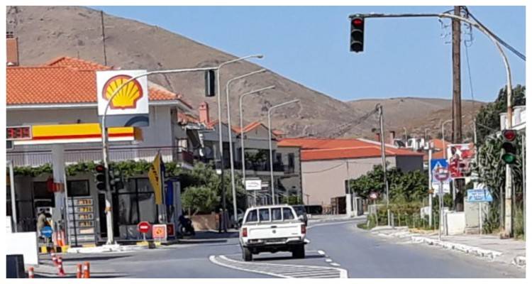 Από την Παρασκευή, εκτός λειτουργίας τα φανάρια στη Λ. Δημοκρατίας στη Μύρινα